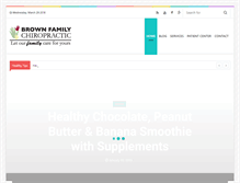 Tablet Screenshot of brownfamily-dc.com